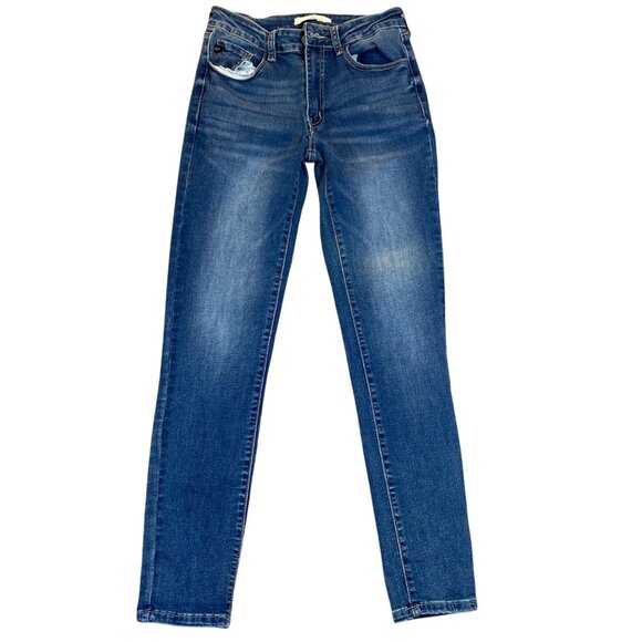 KanCan Womens Skinny Jeans Size 9/28 Blue Stretch Denim Blend Slim Fit - Picture 1 of 13